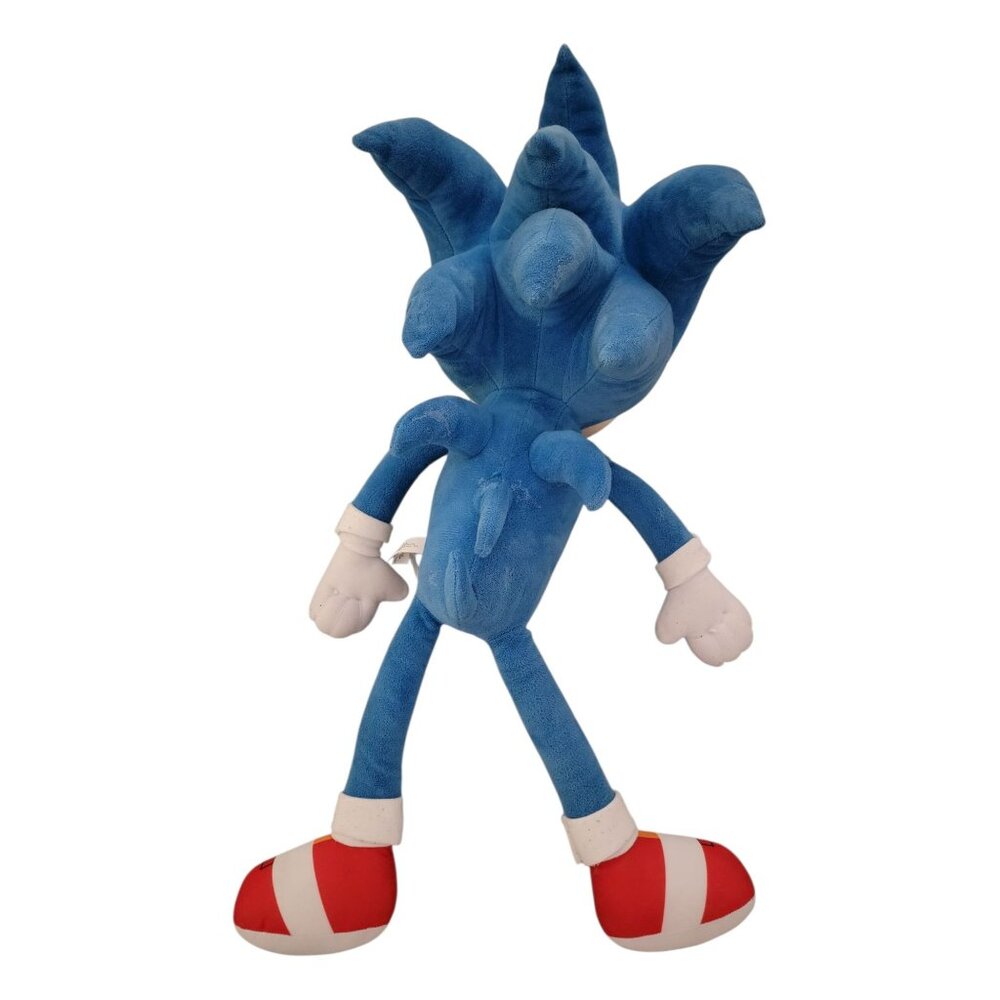 Sonic 2 The Hedgehog Plush Doll Toy Factory 24" Collectible Blue Red - Picture 2 of 5
